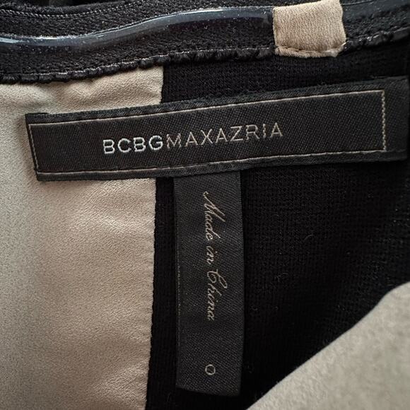 BCBGMaxAzria Tess Strapless Dress Black Club Cocktail Party Y2K Whimsygoth Date - Picture 4 of 7